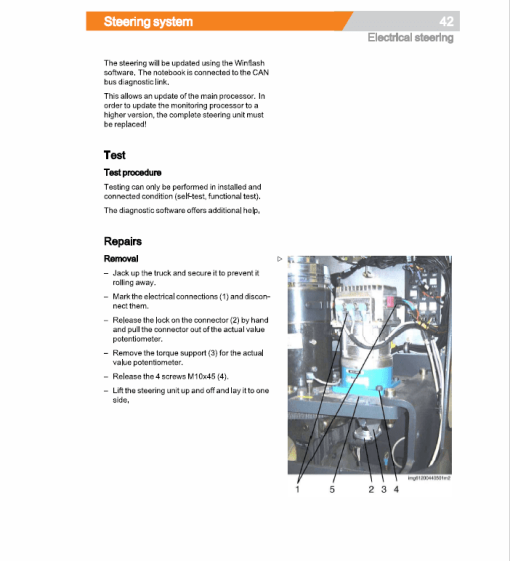 Still EK10, EK11, EK12 Order Picker Workshop Repair Manual - Image 7