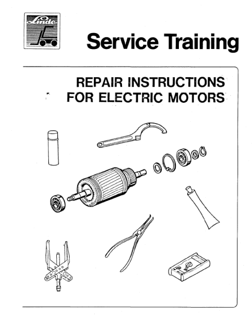 Linde Type 322, 323, 324 Forklift Model: E10, E12, E14, E15, E16, E20, E25, E30 Workshop Service Manual - Image 5