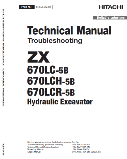 Hitachi ZX670LC-5B and ZX690LCH-5B Excavator Service Repair Manual - Image 2