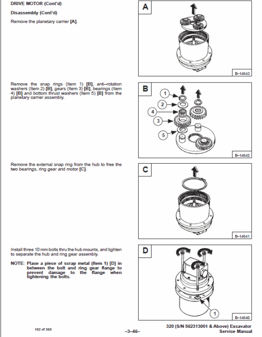 Bobcat X320, and X322 Excavator Service Manual - Image 7