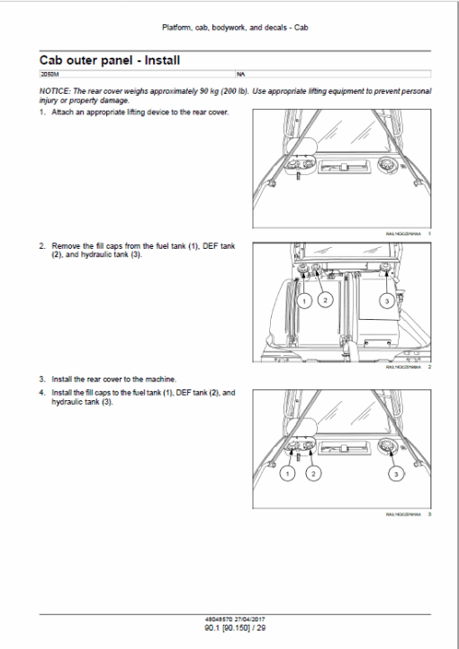 Case 2050M Crawler Dozer Service Manual - Image 6