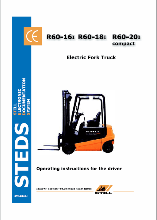 Still Electric Fork Truck R60-16 R60-18 R60-20 Workshop Repair Manual - Image 4