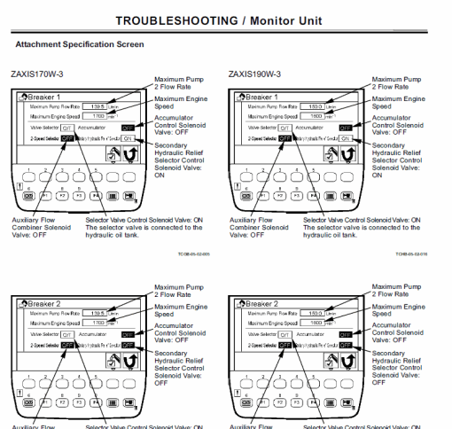 Hitachi ZX170W-3 and ZX190W-3 Excavator Service Repair Manual - Image 9