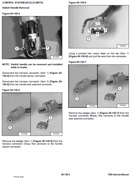 Bobcat T250 Loader Service Manual - Image 6