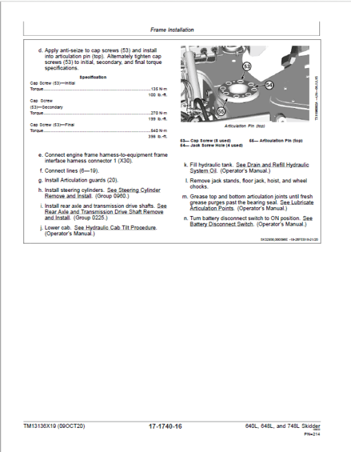 John Deere 640L, 648L Skidder Repair Manual (S.N D679126 - D690813 ) - Image 5