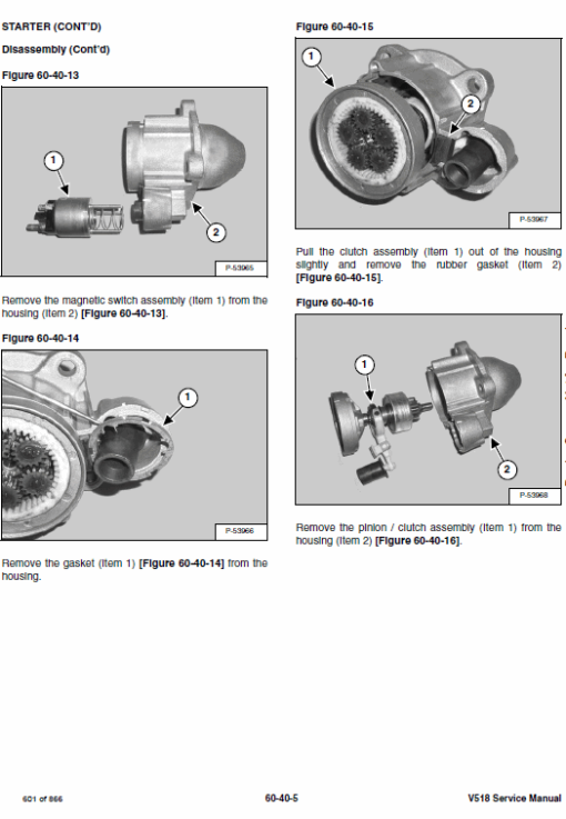 Bobcat V518 VersaHANDLER Telescopic Service Manual - Image 4