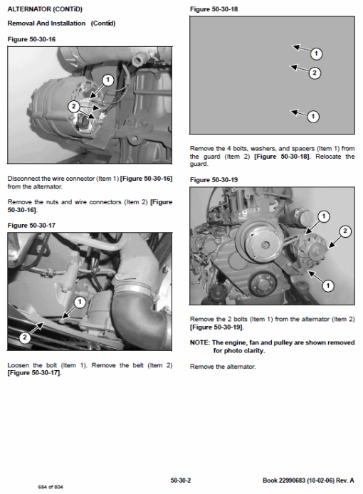 Bobcat ZX75 and ZX125 Excavator Service Manual - Image 4