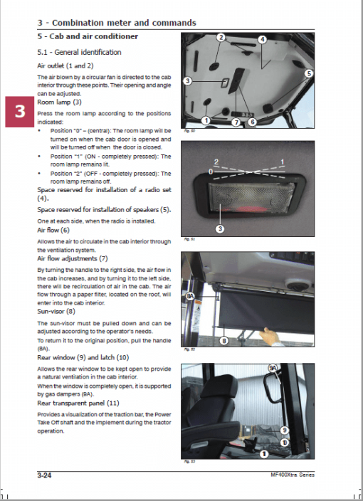 Massey Ferguson 460X, 470X, 480X Tractor Service Manual - Image 2