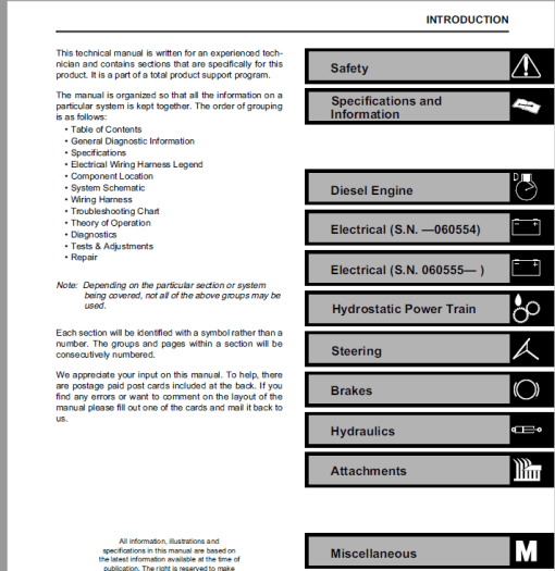 John Deere 2653, 2653A Utility Mower Repair Technical Manual - Image 4