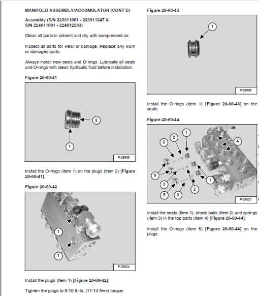 Bobcat 320, 320L and 322 Excavator Service Manual - Image 8