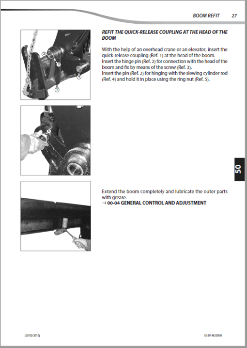 Manitou MRT-X 2150, 2550 Privilege Plus ST3A S2 Telehandler Repair Service Manual - Image 4