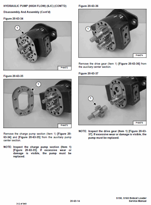 Bobcat S150 and S160 Skid-Steer Loader Service Manual - Image 8