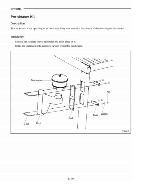 Mitsubishi FD40K, FD40KL, FD45K, FD50K Forklift Service Manual - Image 5