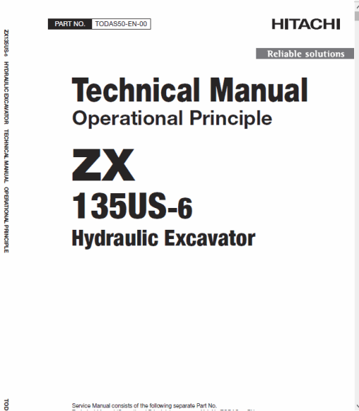 Hitachi ZX135US-6 Excavator Service Repair Manual - Image 6