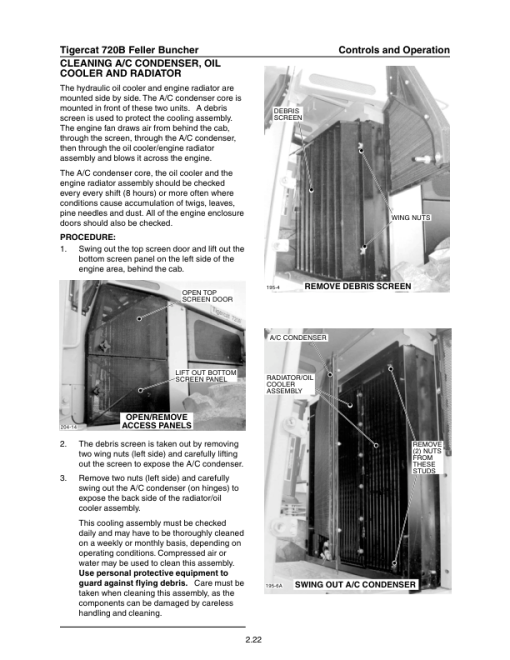 Tigercat 720B Feller Buncher Repair Service Manual (SN 7202001 - 7202999) - Image 3