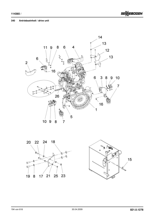 Sennebogen 821.0.1278 Operators, Maintenance and Parts Manual - Image 2