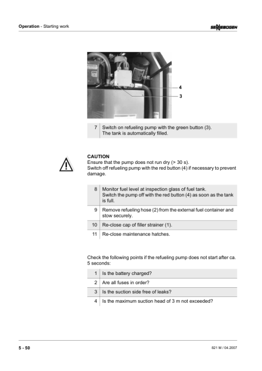 Sennebogen 821.0.936 Operators, Maintenance and Parts Manual - Image 5