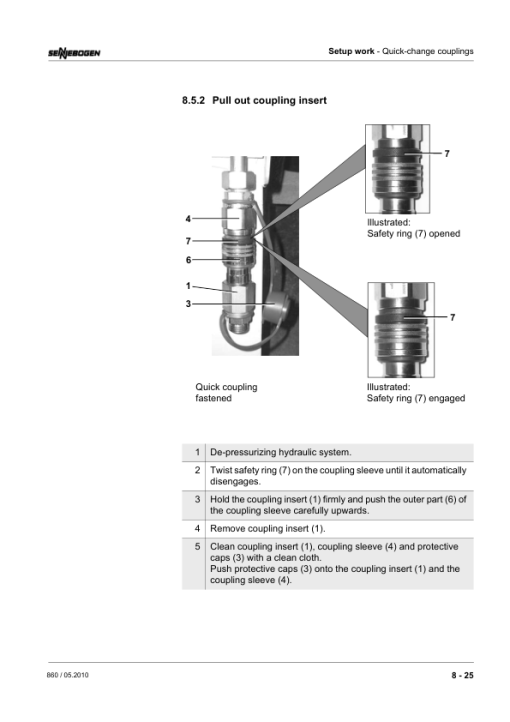 Sennebogen 860.0.1015 Operators, Maintenance and Parts Manual - Image 3