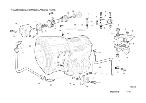 Hitachi AH250 Articulated Dump Trucks (SN 409812.00 – 410812.00) Parts Catalog Manual - 87204301B - Image 3