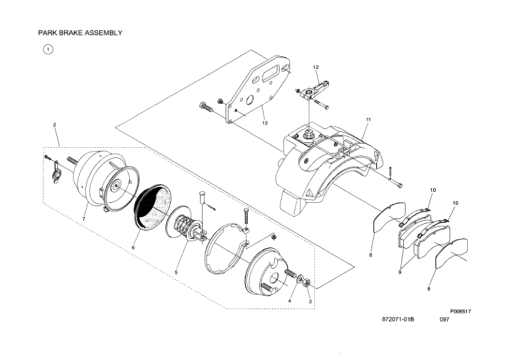 Hitachi AH350, AH400 Articulated Dump Trucks Parts Catalog Manual - 87207101B - Image 3