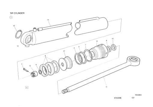 Hitachi AH300 Articulated Dump Trucks (SN 410832.00 – 409832.01–) Parts Catalog Manual - 875049B - Image 3