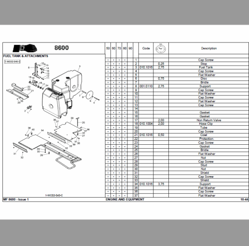 Massey Ferguson 8650, 8660, 8670, 8680, 8690 Tier 3 Tractor Service Manual - Image 4