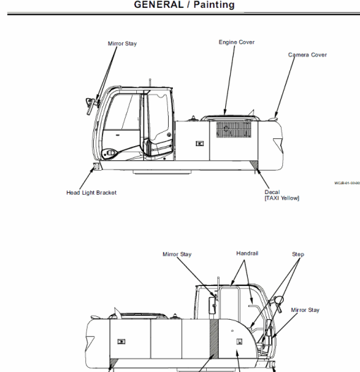 Hitachi ZAXIS ZX210W-3 and ZX220W-3 Excavator Service Repair Manual - Image 3