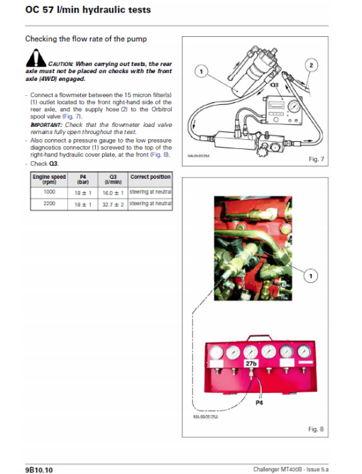 Challenger MT425B, MT445B, MT455B Tractor Service Manual - Image 7