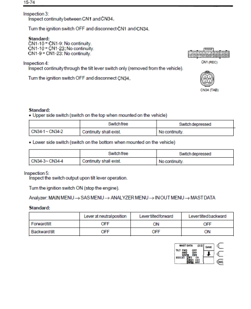 Toyota 7FDU35, 7FDU45, 7FDU60, 7FDU70, 7FDU80, 7FDKU40, 7FDAU50 Forklift Repair Manual - Image 4