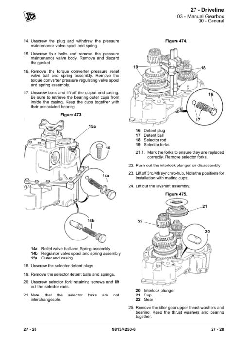 JCB 3CXG Backhoe Loader Service Repair Manual - Image 3