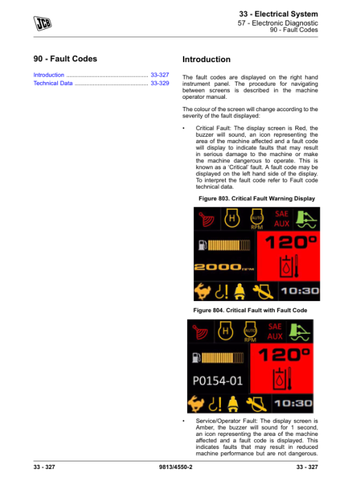 JCB 65R-1 Excavator Service Repair Manual - Image 3