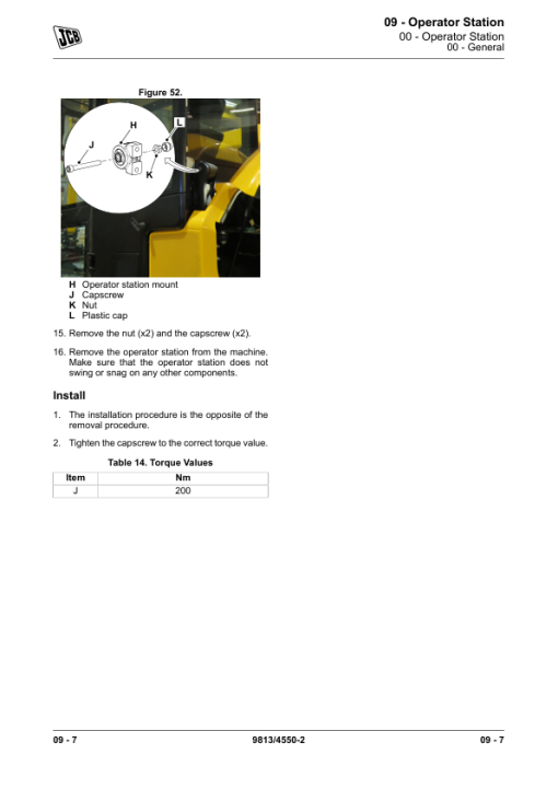 JCB 65R-1 Excavator Service Repair Manual - Image 2