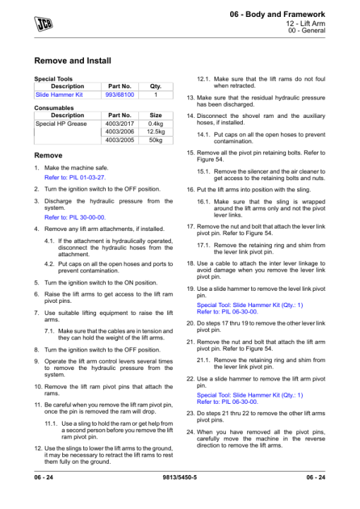 JCB 3CX Compact Backhoe Loader Service Repair Manual (SN 2454201 - 3205721) - Image 3