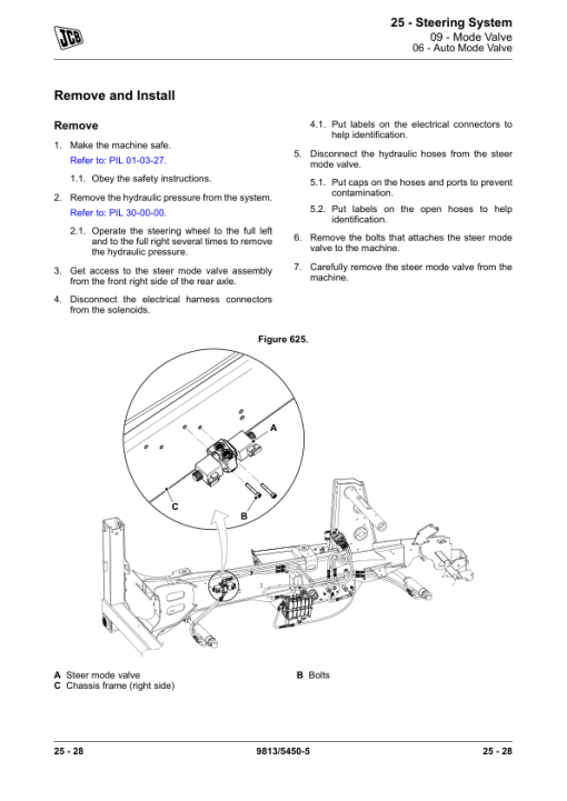 JCB 3CX Compact Backhoe Loader Service Repair Manual (SN 2454201 - 3205721) - Image 5