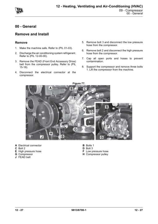 JCB JCB305, JS305 Excavator Service Repair Manual - Image 3