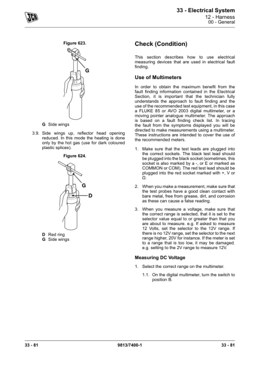 JCB 3TS-8T, 3TS-8W Skidsteer Loader Service Repair Manual - Image 4