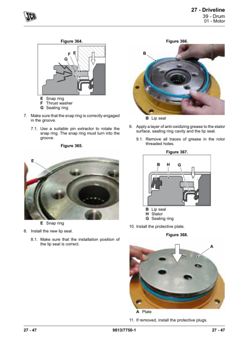 JCB CT160, CT260 Tandem Roller Service Repair Manual - Image 2