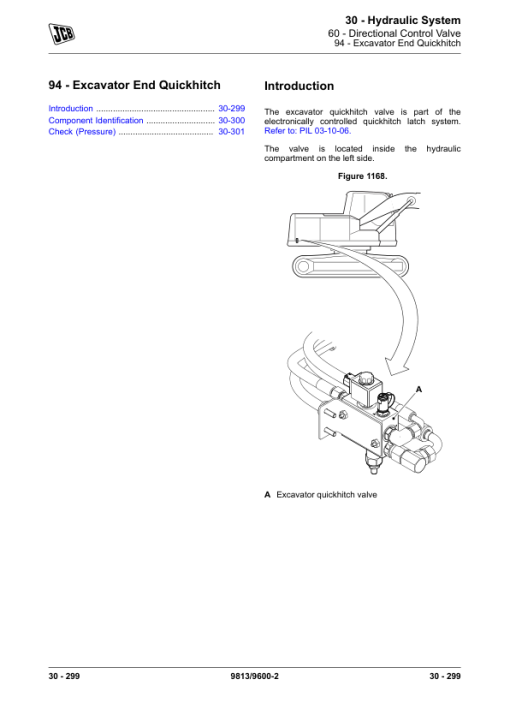 JCB 210X, 220X Excavator Service Repair Manual - Image 4