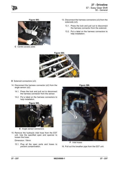 JCB 3DX Super, 3DX Xtra, 4DX Backhoe Loader Service Repair Manual - Image 4