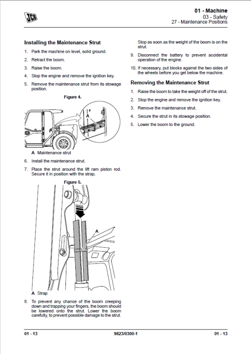 JCB 505-20 Loadall Reach Truck Service Repair Manual - Image 3