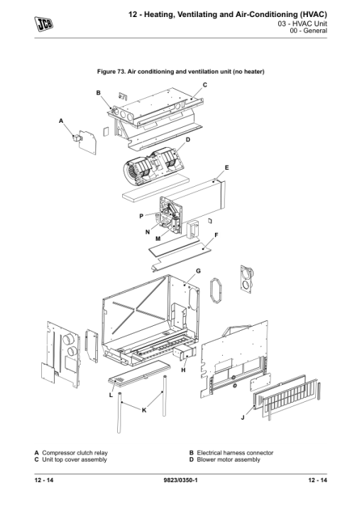 JCB JCB140 Excavator Service Repair Manual - Image 2