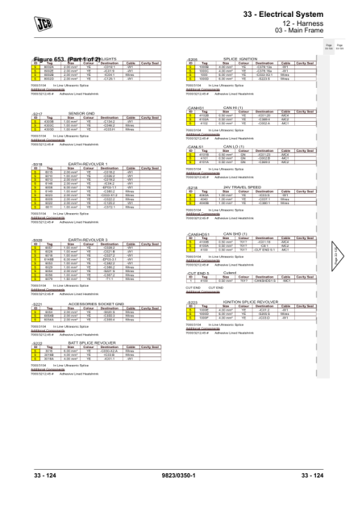 JCB JCB140 Excavator Service Repair Manual - Image 5