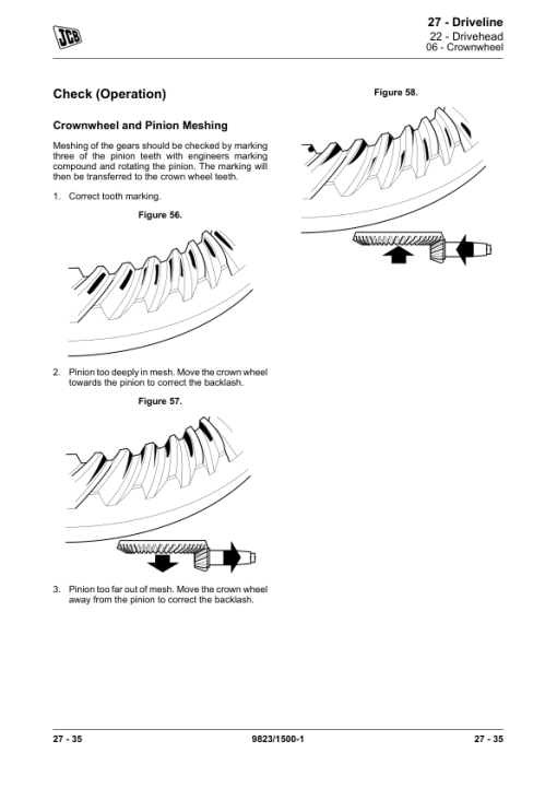 JCB SD70, SD80 Steer Drive Axles Service Repair Manual - Image 4