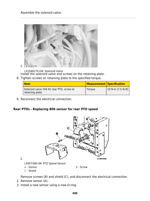 John Deere 6110M, 6120M, 6125M, 6130M, 6135M, 6140M, 6145M Tractors Repair Manual - Image 6