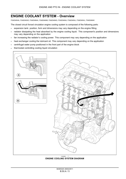 CNH F5 (F5AE & F5CE ) Tier 3 Engine Repair Manual - Image 3