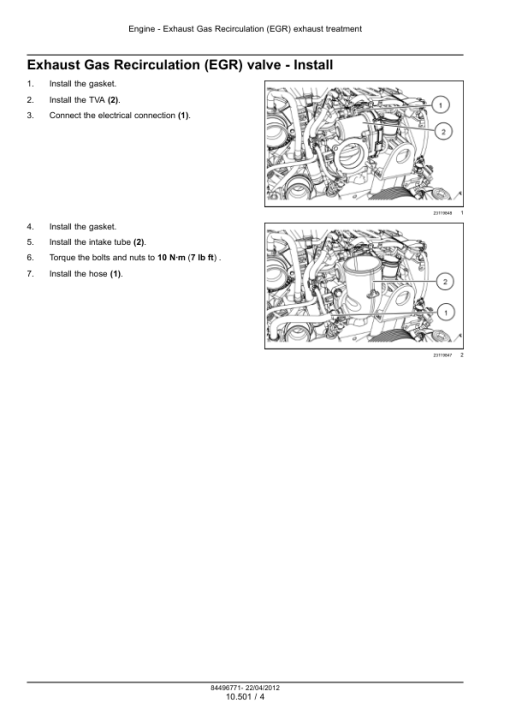 CNH F5DFL413 & F5HFL413 Tier 4A Engine Repair Manual - Image 3