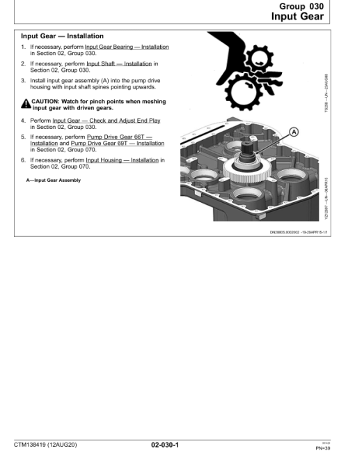 John Deere GPD2224 (59000 Series) Generator Pump Driver Manual (CTM138419) - Image 2