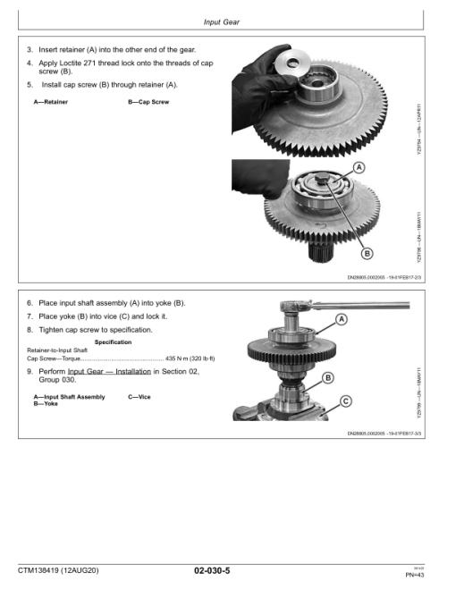 John Deere GPD2224 (59000 Series) Generator Pump Driver Manual (CTM138419) - Image 3