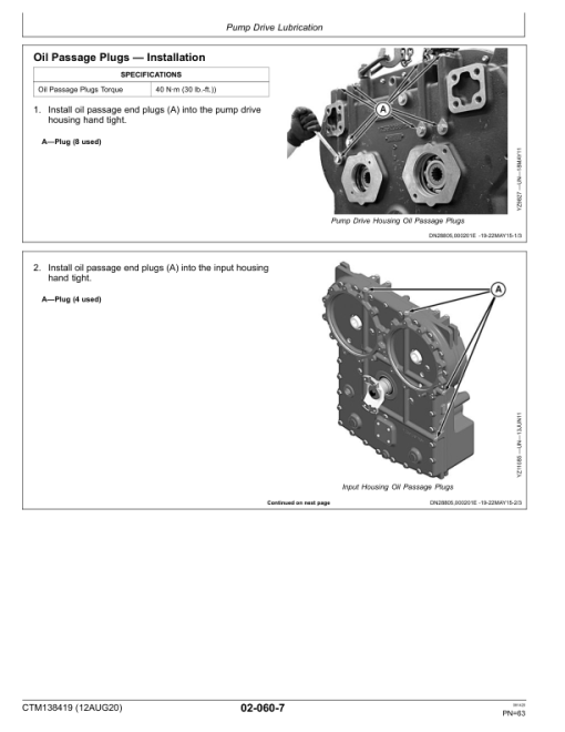 John Deere GPD2224 (59000 Series) Generator Pump Driver Manual (CTM138419) - Image 4