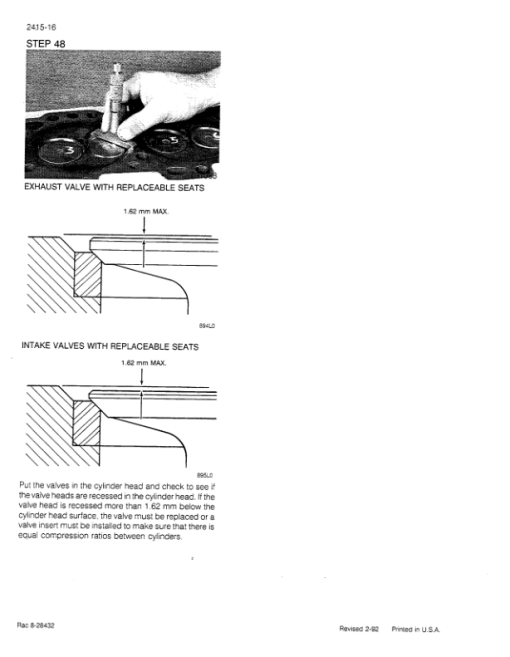 Case 1640, 1660, 1680 Axial Flow Combine Repair Manual - Image 3